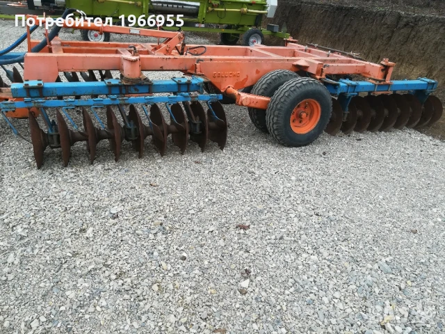 Продавам дискова брана Galucho GAXHR 34-26, снимка 2 - Селскостопанска техника - 51358225