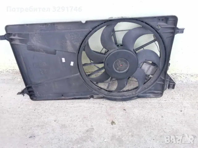 Перка охлаждане за Мазда 3  1.6HDI 109k.с 2007г, снимка 2 - Части - 49609624