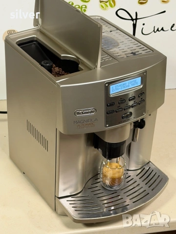 Кафемашина кафе автомат delonghi magnifica automatic с гаранция, снимка 6 - Кафемашини - 53265720