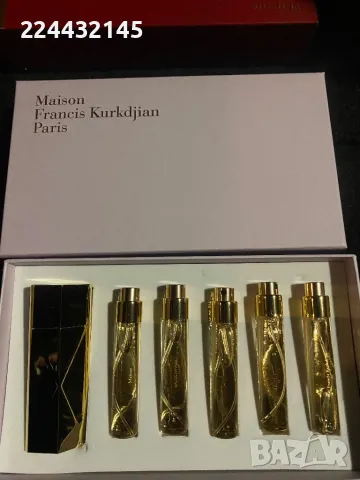 Maison Baccarat Rouge 540 extrait  de parfum Coffret travel set 5* 11 , снимка 7 - Унисекс парфюми - 48553047