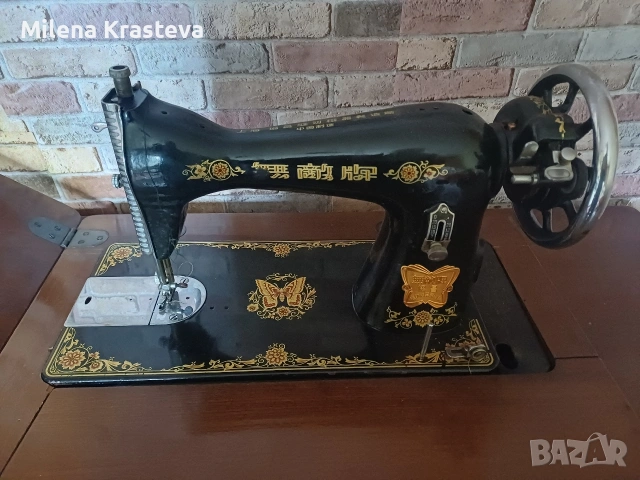 Стара шевна машина, снимка 2 - Шевни машини - 53281337