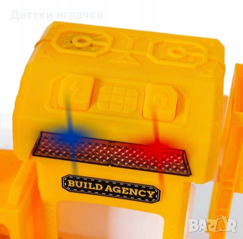 Детски гараж Parking с повдигащ кран, с превозни средства, с автомивка, снимка 8 - Коли, камиони, мотори, писти - 53101863