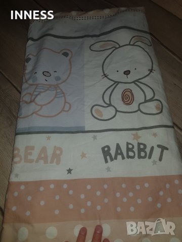 Обиколник за кошара 6 части и подложка за повиване+ подарък олекотена завивка, снимка 7 - Спално бельо и завивки - 28577790