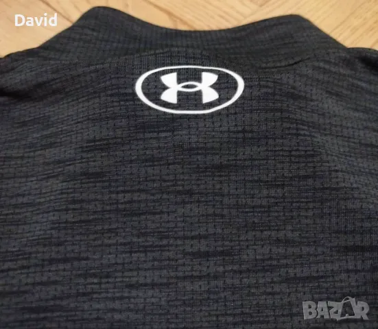 Оригинална мъжка горница Under Armour Half Zip, снимка 3 - Спортни дрехи, екипи - 49494337
