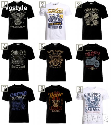 Тениска Моторджийска Мото Мотокрос Ендуро Моторист Мотоциклетизъм Мотор Рокер Moto Motorcycle, снимка 1