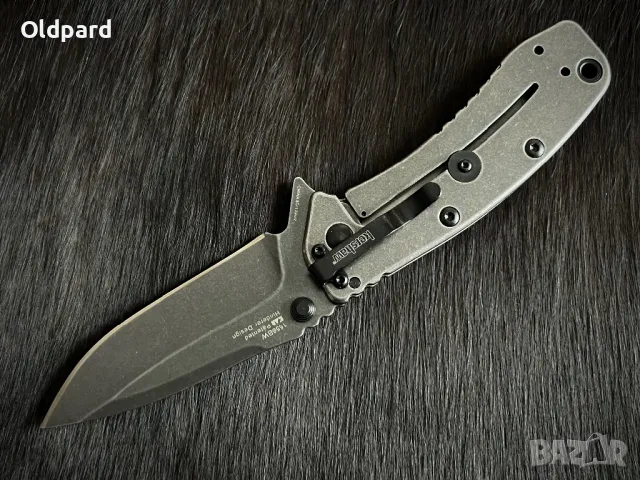 Мощен джобен сгъваем нож Kershaw Cryo 2 Hinderer Framelock (1556BW)