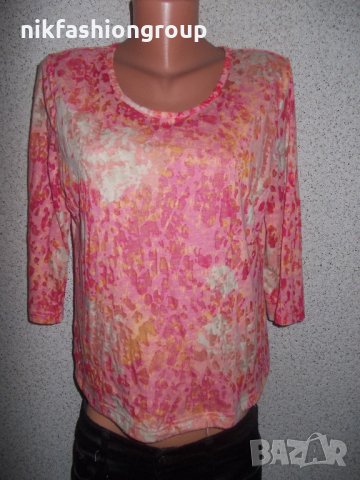 Интересна блуза в розово, L , XL размер