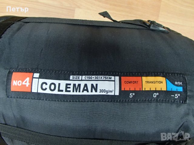 Продавам нов правоъгълен трисезонен спален чувал Coleman, снимка 9 - Къмпинг мебели - 29047035