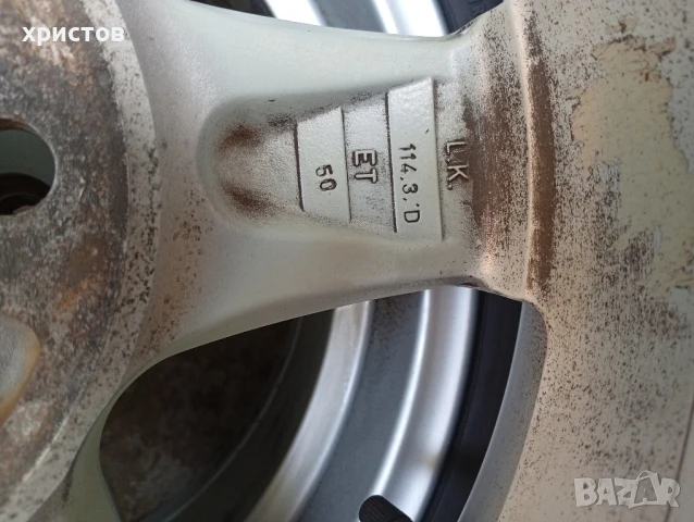 Лети джанти 15 цола 5 х 114.3 за Мазда, снимка 6 - Гуми и джанти - 50676742