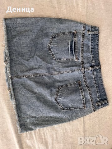 Дънкова пола, снимка 3 - Поли - 38081851