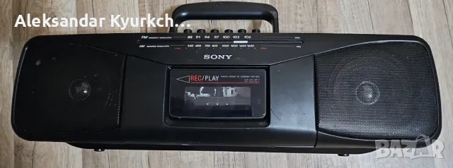 SONY CFS-204 radio cassette-corder