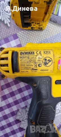 Винтоверт Dewalt 10,8v DCD 710 , снимка 6 - Винтоверти - 44050722