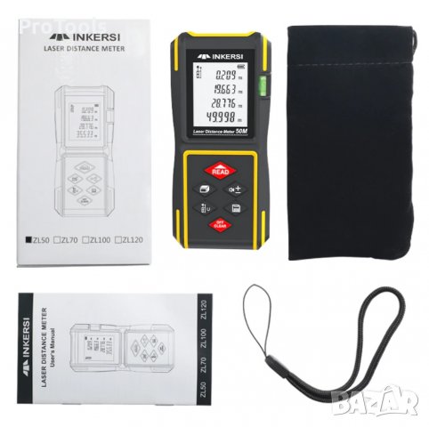 ПРОМО! Нова 6 в 1 Лазерна Ролетка до 50 метра , снимка 11 - Измервателни инструменти - 39728970
