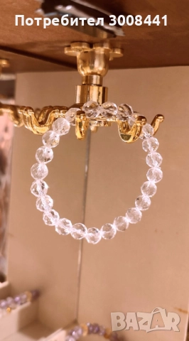 ГРИВНА НА ЧИСТОТА, ДУХОВНОСТ И  ИЗЦЕЛЕНИЕ ОТ  ПЛАНИНСКИ КРИСТАЛ 8ММ 