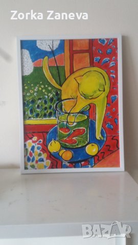 Картина 42/32 см,рисувана на ръка., снимка 5 - Картини - 39440625