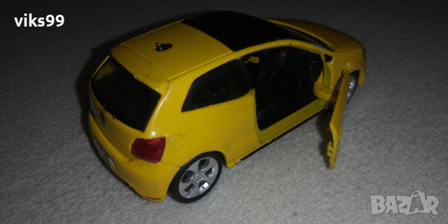 Bburago Volkswagen POLO GTI MARK 5 - 1/32, снимка 5 - Колекции - 36466280