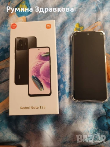 Продавам Xiaomi Redmi Note 12S 256GB 8GB+4GB RAM с гаранция , снимка 2 - Xiaomi - 51269266