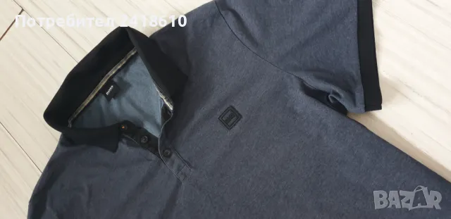 Hugo Boss PJeans Mercerised Slim Fit Pima Cotton Mens Size 2XL/3XL ОРИГИНАЛНА Тениска!, снимка 9 - Тениски - 49729268