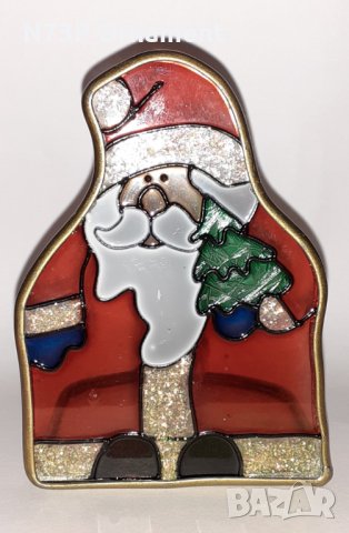 СТАР СВЕЩНИК. СТЪКЛО И БРОНЗ.