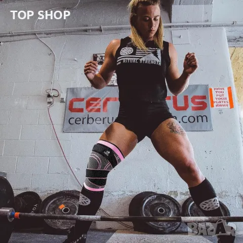 Професионална спортна наколенка LOEYE Размер М, снимка 8 - Фитнес уреди - 48473431