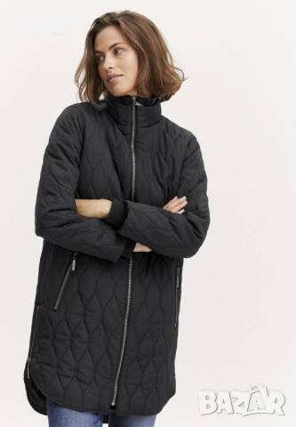 Стилно преходно капитонирано яке, палто Fransa, размер L/XL 