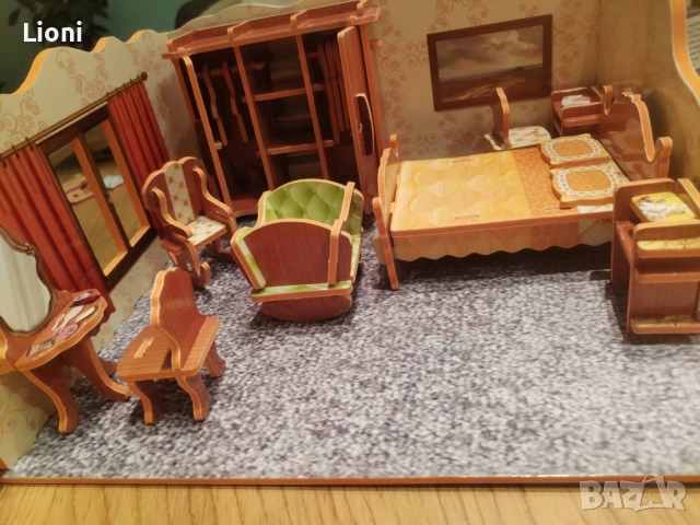 ЗD къща - Спалня , снимка 3 - Образователни игри - 51609782