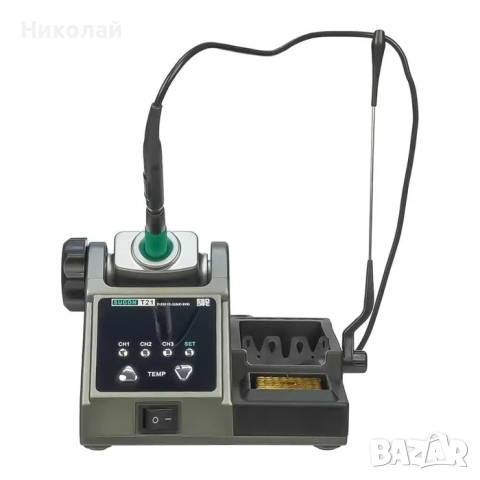 Станция за прецизно запояване Sugon T21 стандарт JBC 115, 3 канала памет, снимка 2 - Друга електроника - 52288787