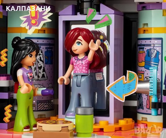 LEGO® Friends 42619 - Бус за турне на поп звезди, снимка 12 - Конструктори - 43849303