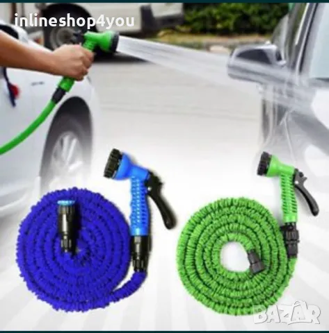 Градински Магически маркуч Magic Hose , снимка 4 - Градински мебели, декорация  - 48331170