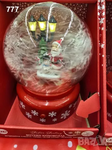 коледни музикални преспапиета, снимка 2 - Декорация за дома - 48093160