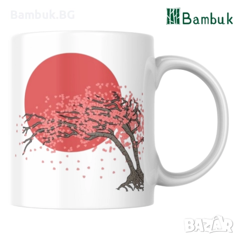 Чаша ,,Аз уча японски език”, снимка 3 - Чаши - 52576910