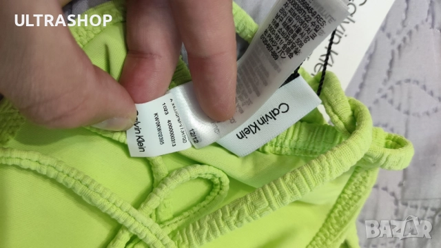 Ново горнище на бански Calvin Klein S, M size, снимка 8 - Бански костюми - 51774656