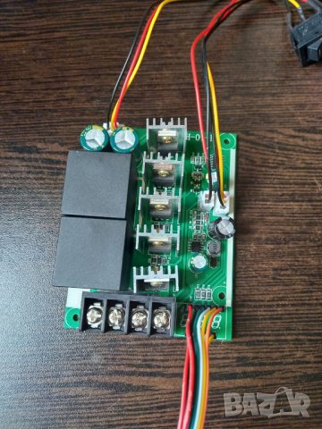 Мощен PWM регулатор на обороти за постояннотоков DC двигател - 40А, 60А, 100А, снимка 4 - Друга електроника - 38328653