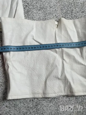 Бял кожен костюм, снимка 8 - Костюми - 46988815