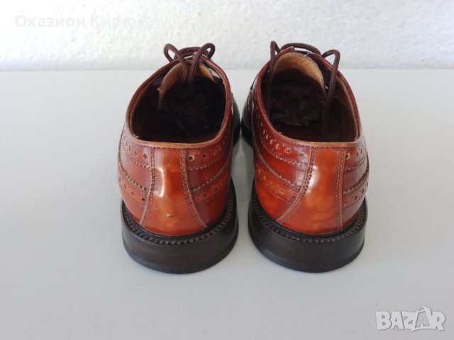 Мъжки кожени италиански обувки , снимка 4 - Официални обувки - 43088487