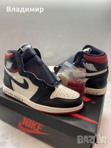 Nike Air Jordan 1 "Not For Resale" Кецове 36-47EUR+ Кутия в Кецове в гр.  Пловдив - ID29891718 — Bazar.bg