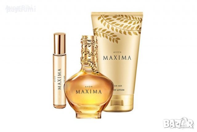 Запазено за ....Комплект MAXIMA от Avon, снимка 2 - Дамски парфюми - 26859766