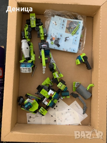 Конструктор Робот - Строителни Машини 6 в 1, снимка 3 - Конструктори - 52451884