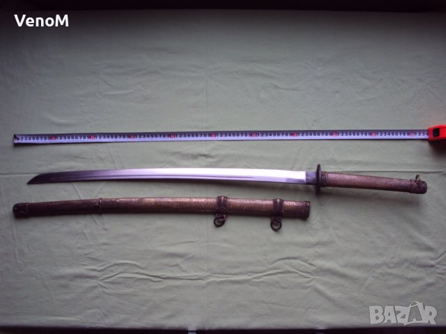 Японски меч нихонто 4 катана острие сабя ятаган, снимка 1 - Други ценни предмети - 39579096