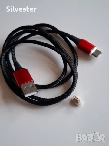 USB магнитни кабели за зареждане на телефон, 1 и 3м., снимка 13 - USB кабели - 47207940