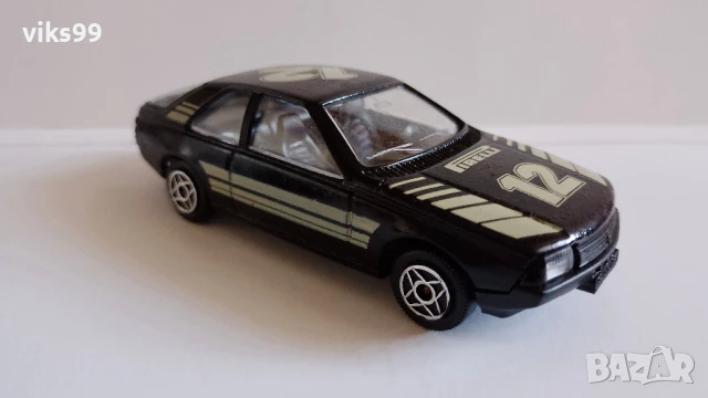 RENAULT FUEGO PIRELLI Solido Made in France 1:43, снимка 6 - Колекции - 51430599