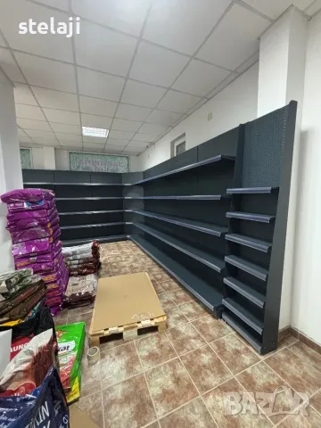 Метални стелажи за зоомагазин - търговско оборудване НОВО НАЛИЧНО, снимка 8 - Стелажи и щандове - 47042194