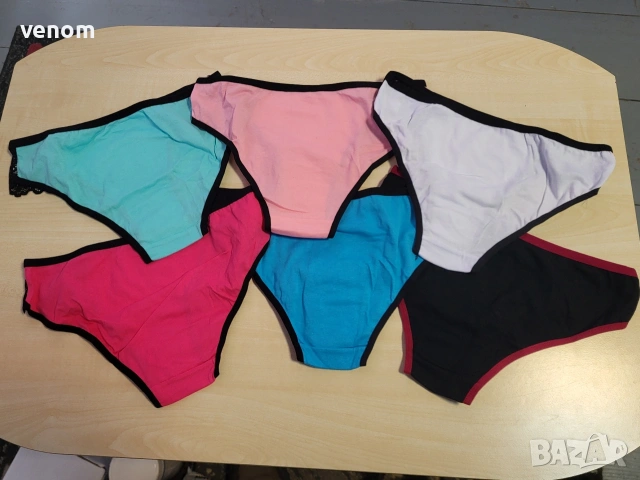 Дамски бикини с дантела, снимка 2 - Бельо - 53440686