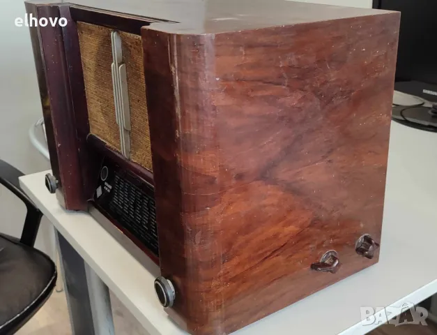 Старо лампово радио Schaub-Lorenz KW 40, снимка 8 - Антикварни и старинни предмети - 48902923