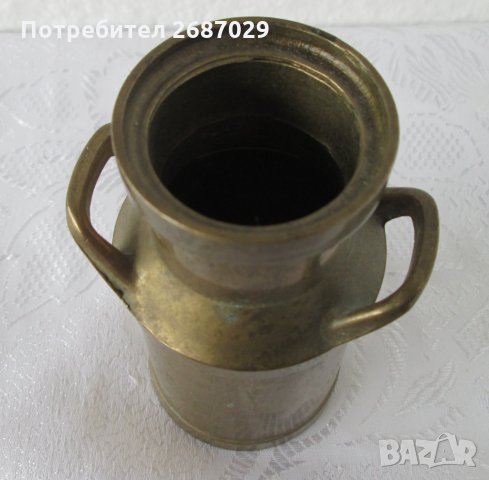 Моливник гюм, гюмче метал съд ваза, снимка 2 - Други - 32358489