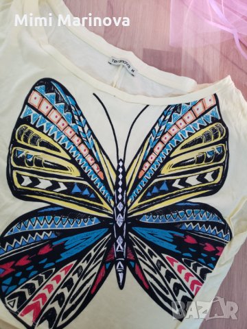 Топ TerraNova с пеперуда, снимка 2 - Корсети, бюстиета, топове - 32899014