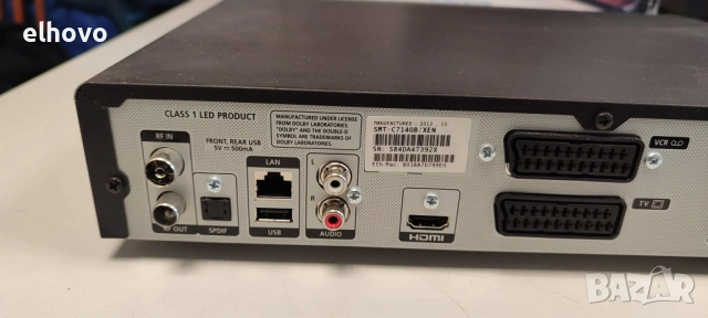 Samsung SMT-C7140 HD-Receiver, снимка 8 - Плейъри, домашно кино, прожектори - 53242106