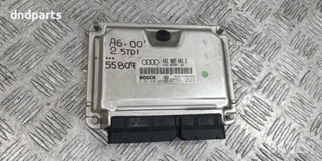 Компютър Audi A6 2.5TDI 2000г. 4B2907401E 0281010394 