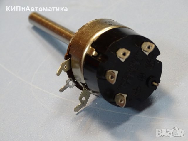 потенциометър Tesla TP 281 n 60A 100K/N-W2, снимка 2 - Резервни части за машини - 37070523