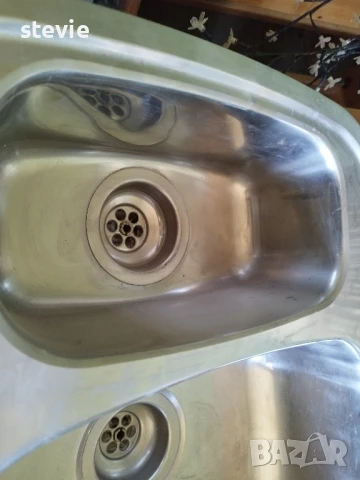 Двойна мивка за заведение, снимка 3 - Мивки - 50914119